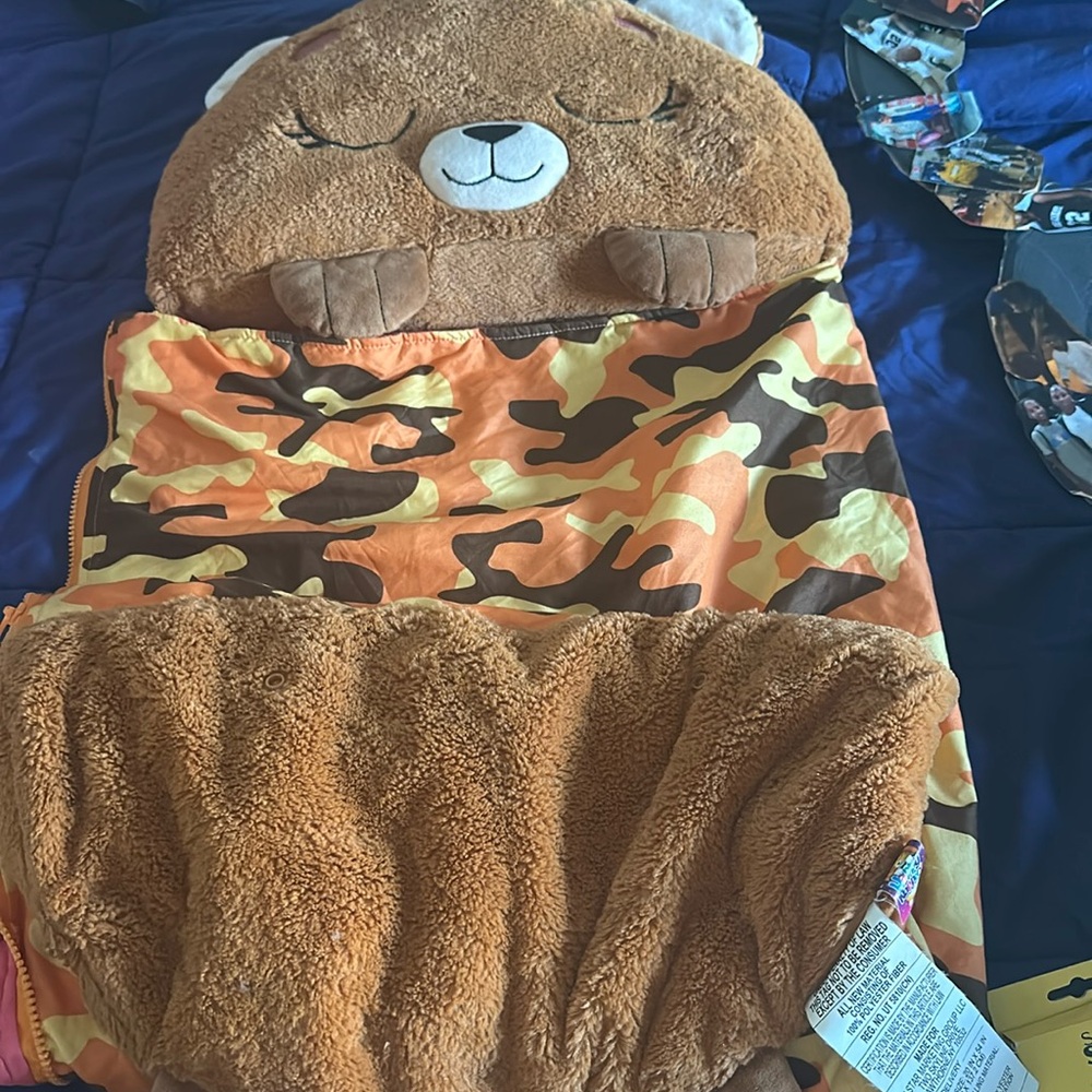 Happy nappers sleeping bag